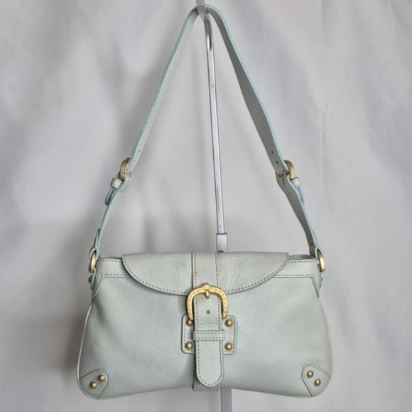 Dooney & Bourke Tiffany Blue/ Green Shoulder Bag - Picture 4 of 17